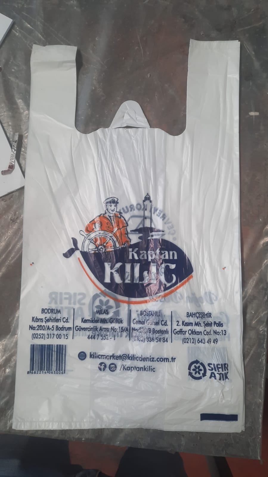 Atlet Poşet Hışır Poşet 